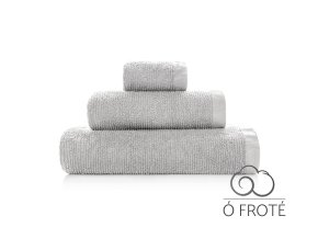 Froté ručník Sorema Ribbon 550 gsm Silver (šedá)