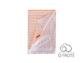 MELIDES ORANGE BEACHTOWEL 1