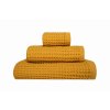Vaflový ručník Sorema Favo 420 gsm Pale Gold (oranžová)