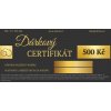 darkovy certifikat 500kc cerny
