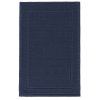 BEE WAFFLE BATH MAT NAVY 20043