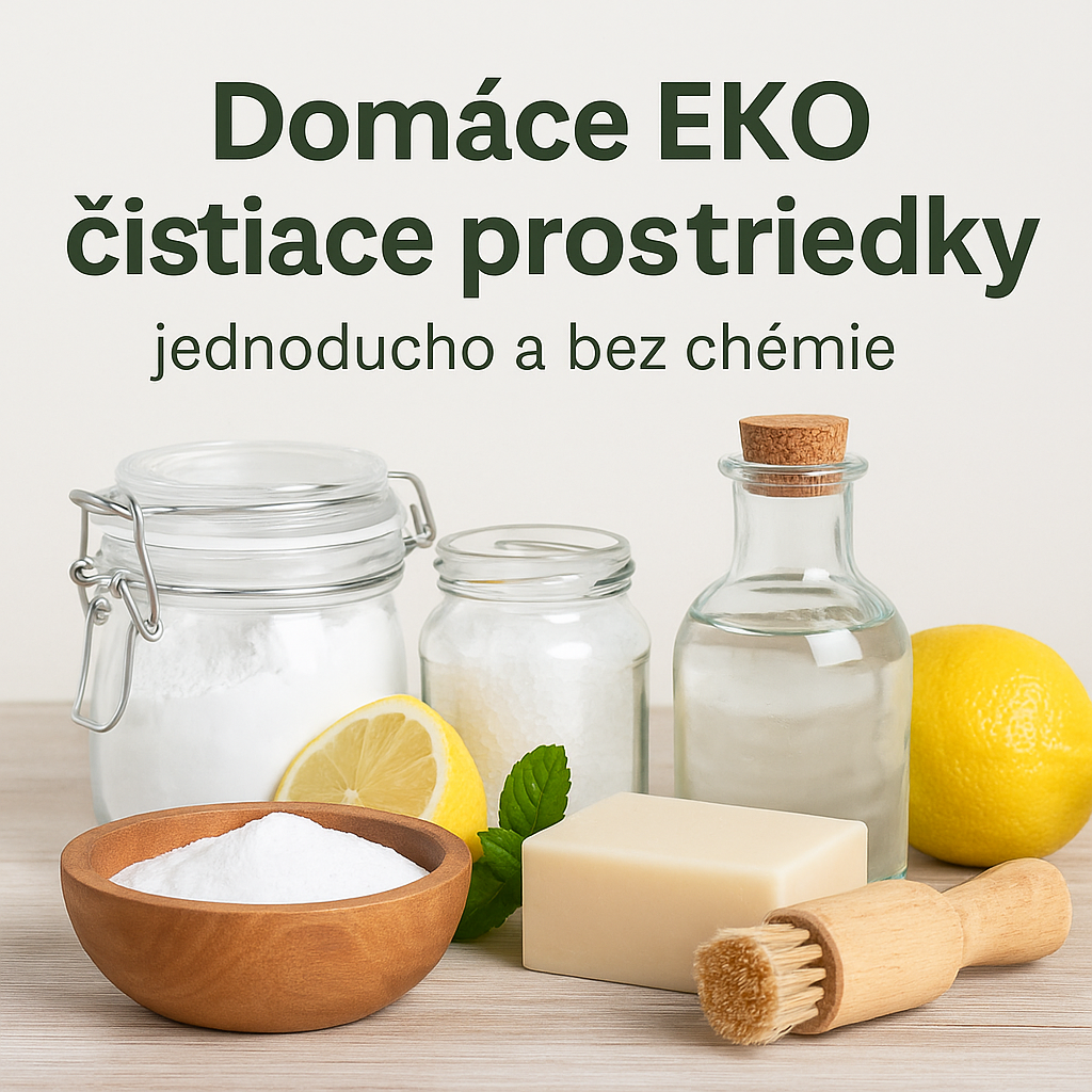 🌿 Ako vyrobiť EKO čistiace a pracie prostriedky doma