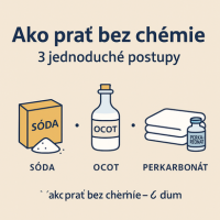 Ako prať bez chémie (3 jednoduché postupy)