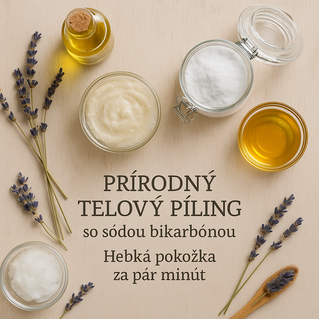 Prírodný telový píling zo sódy bikarbóny – Hebká pokožka za pár minút