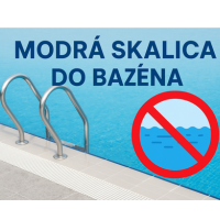 Prečo modrá skalica nepatrí do bazéna – chráňte seba aj svoj bazén