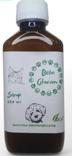 Betaglucan Sirup podpora imunity pre psa a mačku