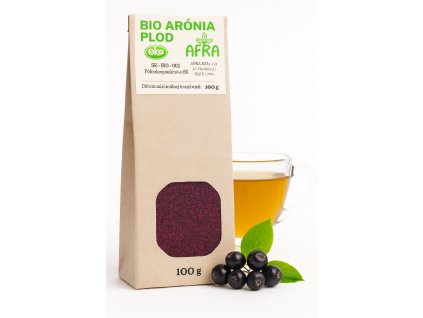 Arónia čierna BIO sypaný čaj – sušený plod 100 g