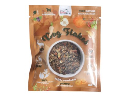 Dog Flakes – Sušené krmivo pre psov so zverinou