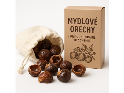 Mydlové orechy na eko pranie