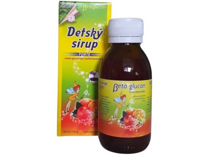 Beta Glucan Detský sirup Forte – multivitamíny a imunita (100 ml)