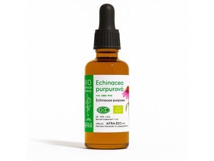 Echinacea purpurová BIO tinktúra z koreňa 50 ml – Prírodná podpora imunity pre ľudí aj zvieratá