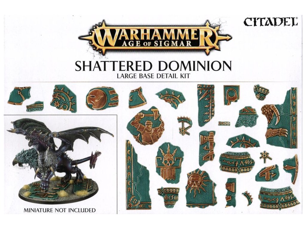 AoS - Shattered Dominion: Large Base Detail Kit