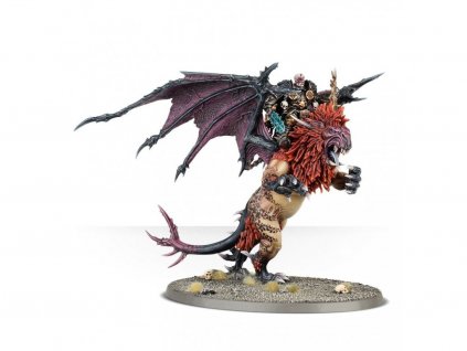Slaves to Darkness Chaos Lord On Manticore / Chaos Sorcerer Lord on Manticore