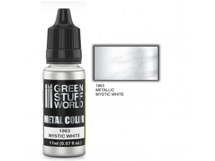 metallic paint mystic white