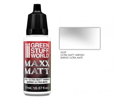 maxx matt varnish ultramatt miniatures
