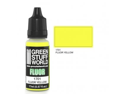 fluor paint yellow