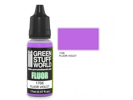 fluor paint violet