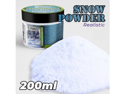 realistic model snow powder 200ml