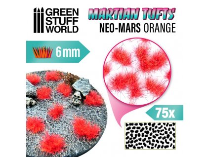 martian fluor tufts neo mars orange