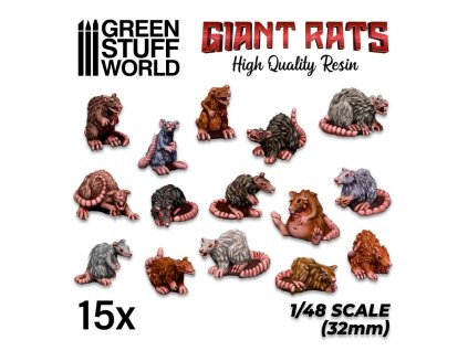 giant rats resin set