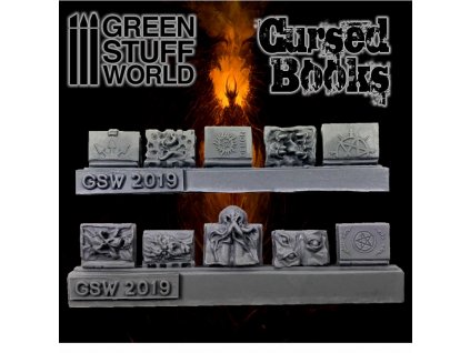 resin cursed books