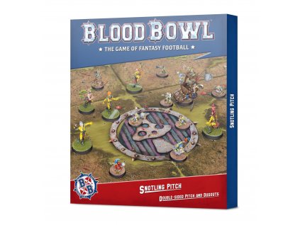 Blood Bowl Snotling Pitch and Dugouts