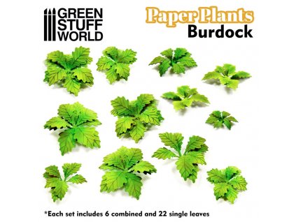 paper plants burdock