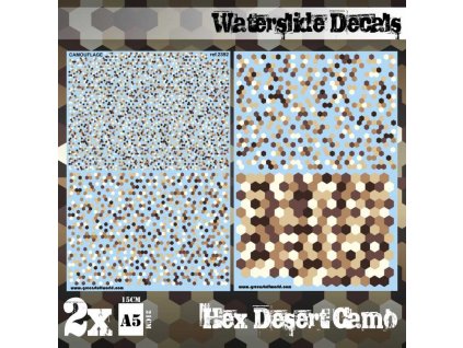 waterslide decals hex desert camo