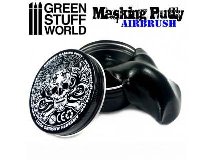 airbrush masking putty