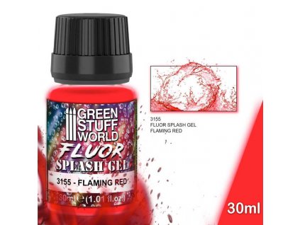 splash gel flaming red