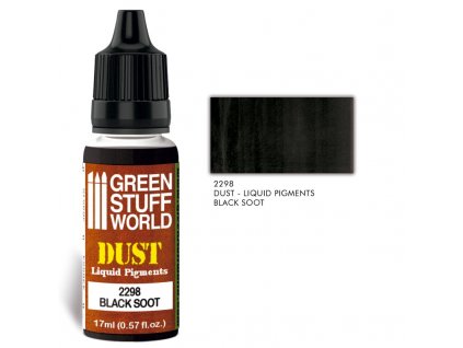 Liquid Pigment Black Soot 17ml