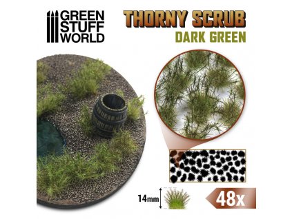 Thorny Scrubs Dark Green