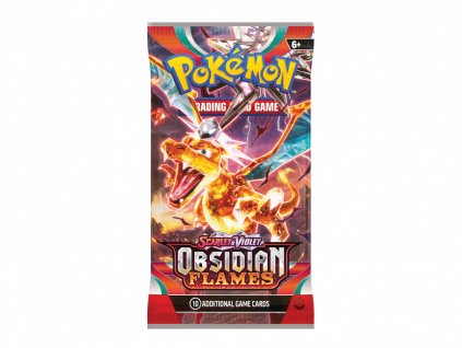 Pokemon Scarlet and Violet Obsidian Flames Booster