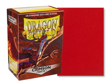 5639 Dragon Shields Matte Crimson Obalka