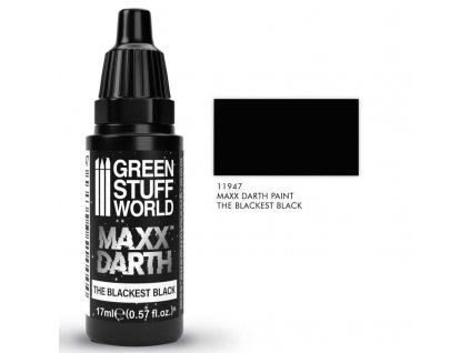 maxx darth black paint 17 ml