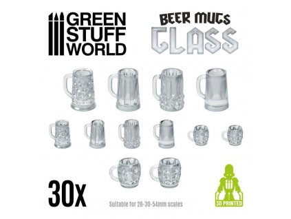 beer mugs glass