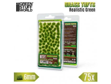 static grass tufts 6 mm realistic green(1)