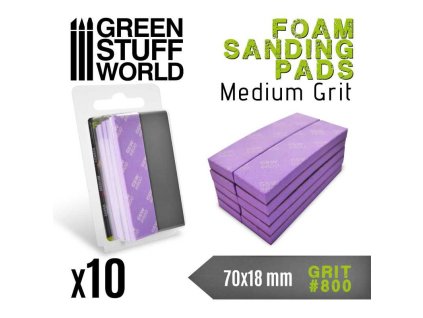 foam sanding pads 800 grit