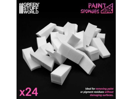 paint wedge sponges