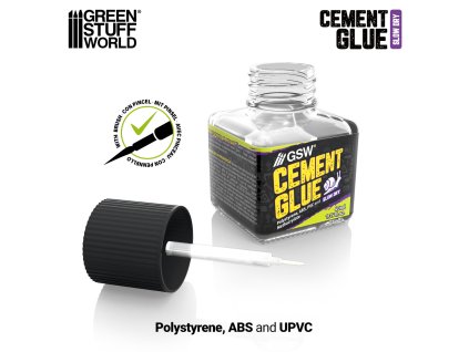 slow cement glue for plastics 40ml
