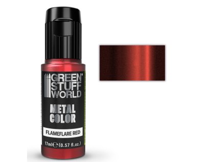 vivid metallic paint flameflare red