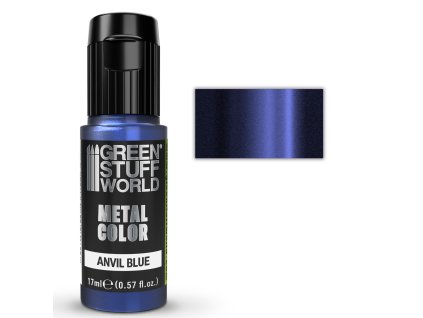 vivid metallic paint anvil blue