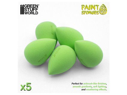 teardrop paint sponges