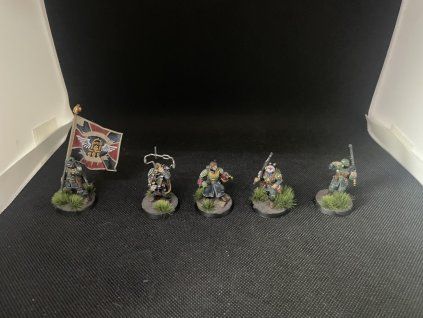 Astra Militarum Cadian Command Squad (Bazar)
