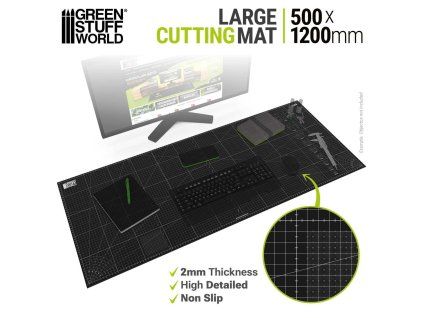 large cutting mat 50x120 cm