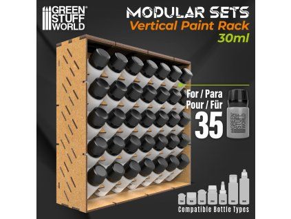 modular paint rack vertical 30ml