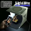 portable lightbox studio with led dimmer