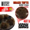 self adhesive scenic basing grass tufts xxl 22mm burnt