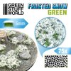 shrubs tufts 6mm frosted snow green