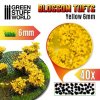 Blossom Tufts Yellow 6mm